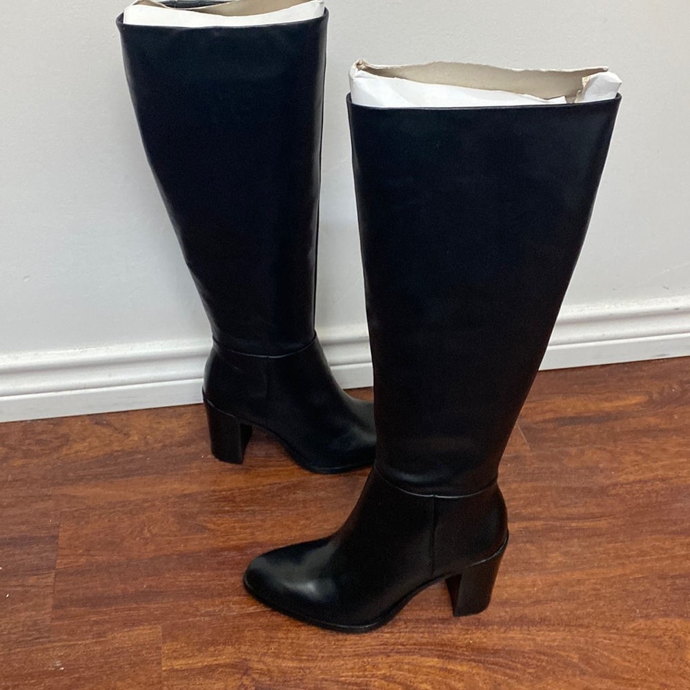 Vince Camuto Parnela Knee High Boots, Women's Size 6M, Black Brand NEW MSRP $239